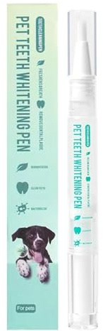 Gel Dentaire Réparateur pour Animaux de Compagnie, Stylo de Blanchiment Dentaire pour Chiens, Outil Nettoyant Naturel 5ml Pour Blanchiment Brossage Chiots Et Chats