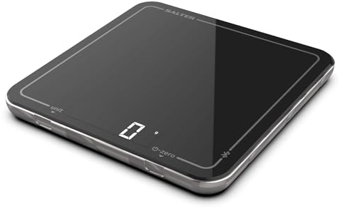 Salter 1193 BKDR Bluetooth Kitchen Scale – Digital Baking/Cooking Scale, Electronic Food Scale, 10 KG Capacity, Add & Weigh Tare Function, Measures Liquids, Easy to Read, Connect to Salter Cook App