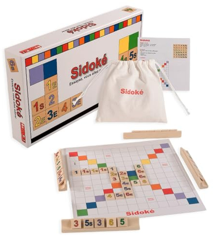 Sidoké brädspel - brädspel - strategi- och pusselspel - familjespel