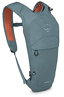 Osprey Glade 5L Ski and Snowboard Backpack with Hydraulics Water Reservoir, Celestine Blue