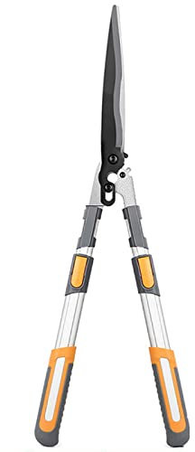 VejiA Ciseaux à Gazon en Acier à Haute résistance, sécateur de Jardin pour Arbres fruitiers, sécateur de Jardin, sécateur à haie/étendu/rétractable/Lame Droite/Lame o