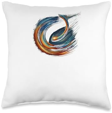 Flight of the Boomerang Throw Pillow