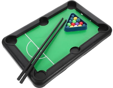 VANZACK Jeu De Billard Miniature pour Garçon Fille De Jeu Amusant Et Interactif Table De Billard Portable Bureau