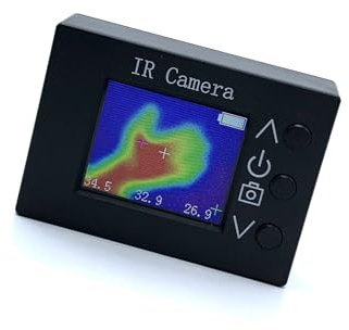 Cámara de imágenes térmicas de 160 x 128 pulgadas, captura 90 fotos, sin detección de temperatura para aplicaciones industriales, sensores térmicos para inspección de placas de circuito