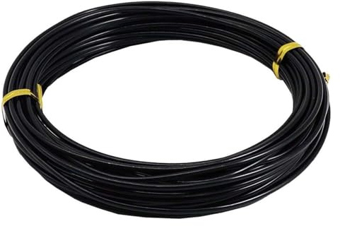 Alambre de entrenamiento for bonsáis (diámetro 2 mm), alambre aluminio for manualidades (longitud 10 a 100 metros), apto for dar forma y doblar plantas en interiores (100(Length 50 meters)