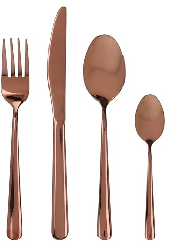 Tognana Element, Servizio 24 posate, acciaio inox 18/0, rame