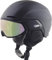 Alpina Alto QuattroVario Visier Skihelm (51-55 cm, 32 black matt (cobalt green))
