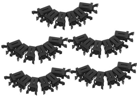 TOYZFRIENDY 30pezzi Fibbie Pressione Per Bidoni Della Spazzatura Clip Bloccaggio Per Coperchi Bidoni Sostituzioni Autobloccanti Per Accessori Per