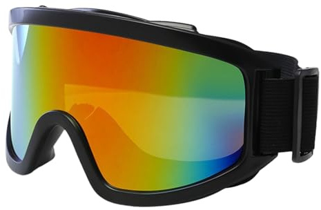 Générique Lunettes De Ski – Lunettes De Protection Sportive | Lunette De Snowboard Antibuée | De Protection Pour Hommes Et Femmes, Équipement D'aventure En Plein Air, Accessoire De Pêche Et De Ski