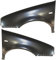 BESTPRICE 1x Kotflügel vorne links mit Blinkerloch, 1x Kotflügel vorne rechts mit Blinkerloch Kompatibel mit VW GOLF 4 (1J1),GOLF 4 Variant (1J5)