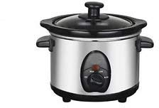 Elpine 1.5L 120w Stainless Steel Slow Cooker