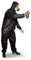 Overall Einweg Schutzanzug schwarz Kapuze MTN black Maler Graffiti (M)