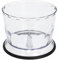 Zerkleinerer, Behälter, Zerkleinererbehälter 500 ml für Stabmixer, Handmixer kompatibel mit Braun MultiQuick AS00004191, Typ: 4191, 4192