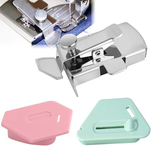TREABEAR 3PCS Magnetische Nahtführung, Nähzubehör Mit Nahttrenner, Multifunktionales Polygonales Magnetisches Nähzubehör Zubehör, Nähzubehör für Nähmaschine Befestigungslehren Werkzeug