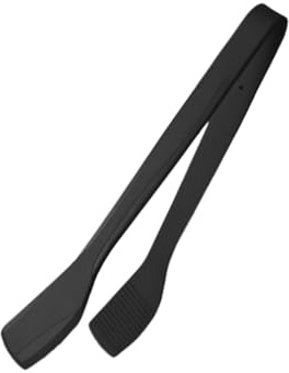 Pinza per spatole in silicone, resistente al calore, antiscivolo, pinza flessibile per girare, grigliare, arrostire | Ampia gamma di applicazioni: utensili da cucina, barbecue, cibo casalingo