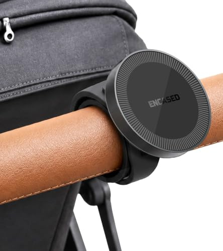 Magnetic Stroller Phone Holder for MagSafe, iPhone Handlebar Mount & Strap