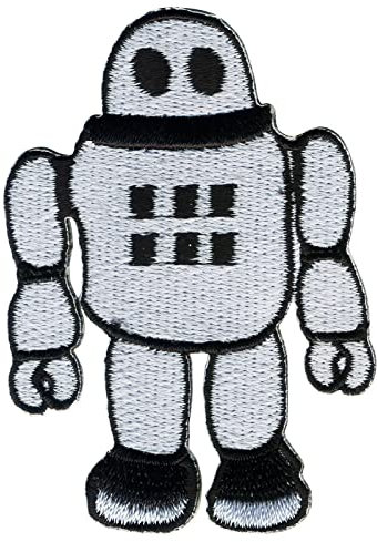 Freak Scene Patch - Robot - Grey