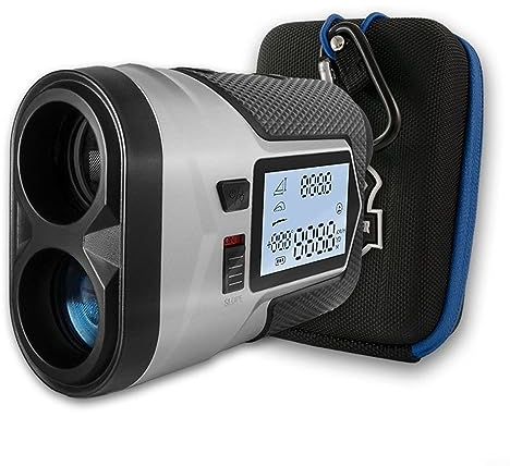 6x telemetro da per golf, misuratore di distanza ad alta precisione con schermo LCD, impermeabile IP44, ricarica USB per la caccia in arrampicata, 650 m