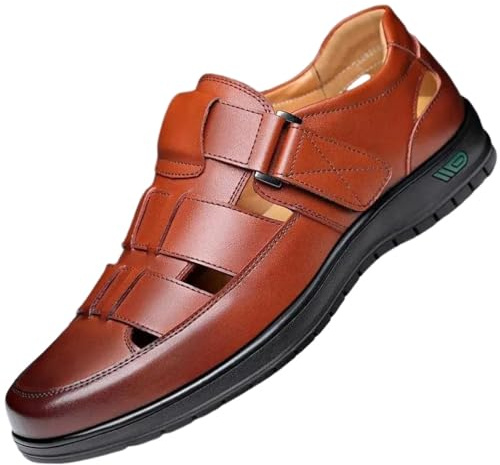 Hixingo Sandalias Hombre Verano Sandalias Deportivas de Trekking y Ligeras Sandalias de Playa de Secado Rápido Punta Cerrada 39-44 EU para Exteriores y Caminar Casual