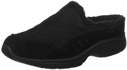 Easy Spirit Travelfuzz Womens Slip On CD US Black