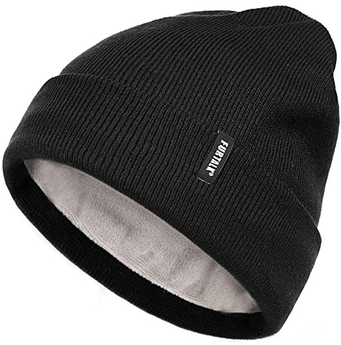 FURTALK Cappelli da Donna per Uomini Foderati in Pile Cappelli Invernali Morbidi e Caldi Cappelli da Uomo Cappelli Invernali per Donne