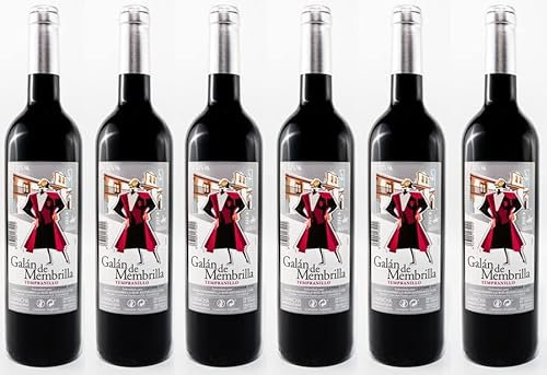 Caja de 6 Botellas Galán de membrilla vino tinto Tempranillo