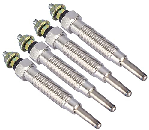 4st Dual Värmare Glödstift förChallenger L200 L300 2.5 D - Premiumkvalitet Korrosionsbeständig, Lätt Att Installera, Passar förChallenger L200 L300 2.5 D