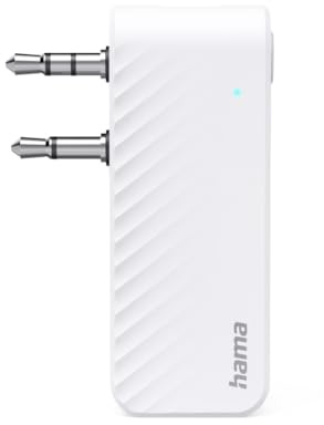 Bluetooth®-Audio-Transmitter für Flugzeuge und universal, 10h, m. AUX, Weiß