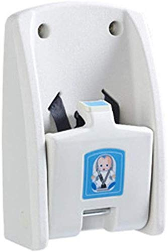 wanghaiyanBD Seggiolini di Sicurezza per Stazione di Cura del Bambino montati a Parete Pieghevoli, fasciatoio, luoghi pubblici del Bagno, Bianco