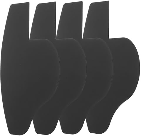 PLAFOPE 4 Pièces Outil Mise Forme Visage Hommes Carte Façonnage Barbe Applicateur Modèle Barbe Style Pratique Et Portable