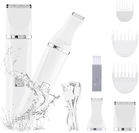 Yooikeey Recortadora de bikini eléctrica para mujer