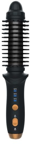 Brosse De Curling - Bâton De Cheveux | Brosse Ronde À Poils Rechargeables | Boucle La De Fer | Peigne Chauffé Électrique | Outil De Beauté À Poils En Nylon De Chauffage Rapide Pour La Maison,