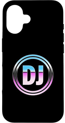 Custodia per iPhone 16 Stile retrò DJ