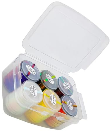 Haodream Filo orpello per la Realizzazione Mosche Accessori per Cavi Legatura Esche da Pesca Creazione Linee Alimentazione Filo per Pesca a Mosca