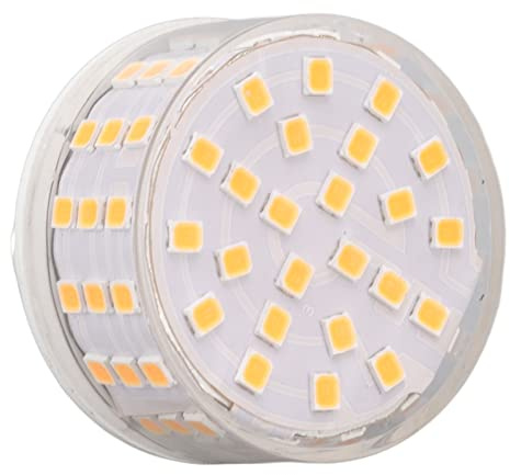 Alomejor Lampada LED a forma di mais ABS 10 W 1000 Lm a risparmio energetico senza sfarfallio per base di lampada E11, plug and play per lampadario, plafoniera, materiale durevole, resistente ai raggi