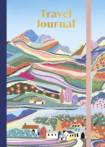 Travel Journal: A5 (14.8 x 21 cm) Hardcover Travel Diary for 10 Trips with Prompts, Planning Pages & Keepsake Storage