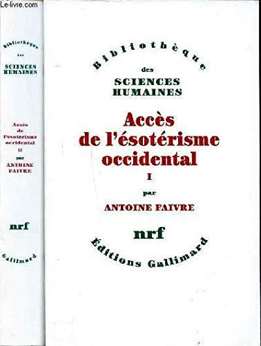 Accès de l'ésotérisme occidental (Tome 2)