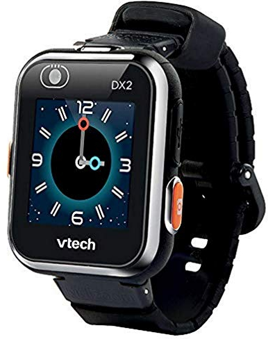 VTech VTH80-193865 Kidizoom Smartwatch DX2 Armbanduhr, Schwarz, Kinder