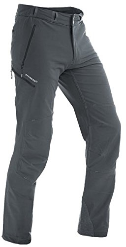 Pfanner Outdoorhose Concept mit Aramid-Faser Verstärkungen, Farbe:grau, Größe:M (kurzgr.)