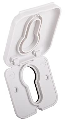 Regen- und Wetterschutzkappe für Schlüsselschalter und Europrofilzylinder 606.RSK0.00 | grau | Klebebefestigung