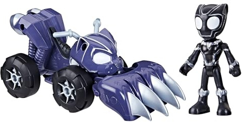 Spidey and his Amazing Friends Marvel Black Panther Set de jeu Patrouilleur Panthère