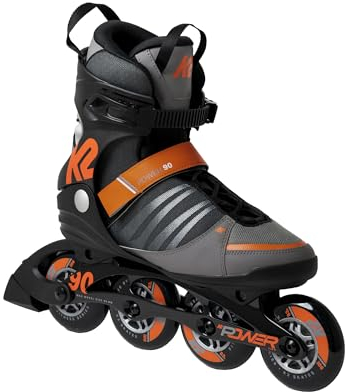 K2 Herren Inline-Skates Power 90 grau 41 1/2