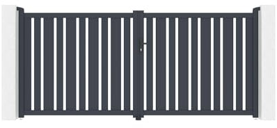 Casanoov Aluminium Driveway Folding gate 3,5m VEYMONT 350B160