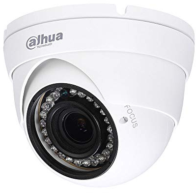 Dahua Technology HAC-HDW1100R-VF - Cámara Domo HDCVI (1M, 720P, IR 30m, 2.7-12, IP67) Color Blanco