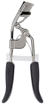 e.l.f. Pro Eyelash Curler Strong, Contoured, Lifting Creates Long Lasting, Eye-Opening, Voluminous Lashes Includes Additional Rubber Replacement Pad Gunmetal,84067