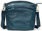 FANDARE Damen Handy Umhängetasche Crossbody Tasche Handtaschen Leder Schultertasche Frauen Handytasche zum Umhängen Schultertasche Portemonnaie Geldbörse Damentasche Blau