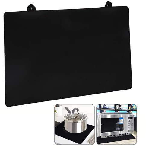 Induction Hob Cover, Multifunctional Induction Hob Protector Mat, Heat Resistant, 61x53CM, Anti Scratch Induction Hob Cover BPA Free Stove Top Protector for Kitchen, 1PACK