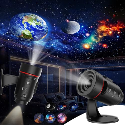 Proiettore Stelle Soffitto, HD Planetario Proiettore, Supporto da Parete, Galaxy Projector per la Decorazione Della Camera Da Letto