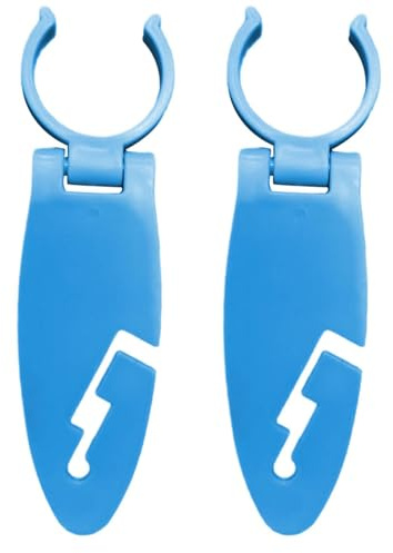 Juego de 2 clips para tabla de paddle board – Juego de 2 soportes de sujeción ajustables para tablas de surf de remo, clips de sujeción extensibles, clips de fijación de fácil montaje, accesorios para