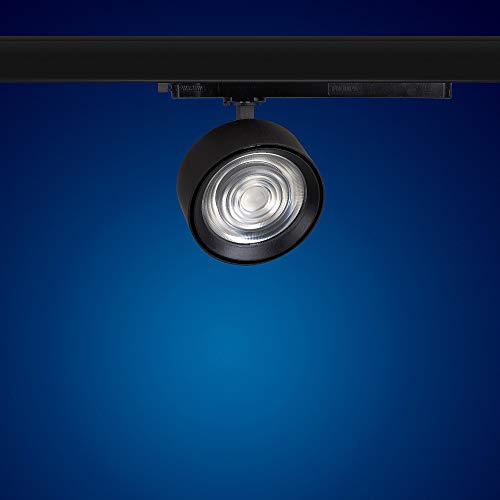 Mextronic 3-fas LED-strålkastare för strömskenor LED, 3 faser spotlight FLOW-B 28 W neutral vit för skensystem